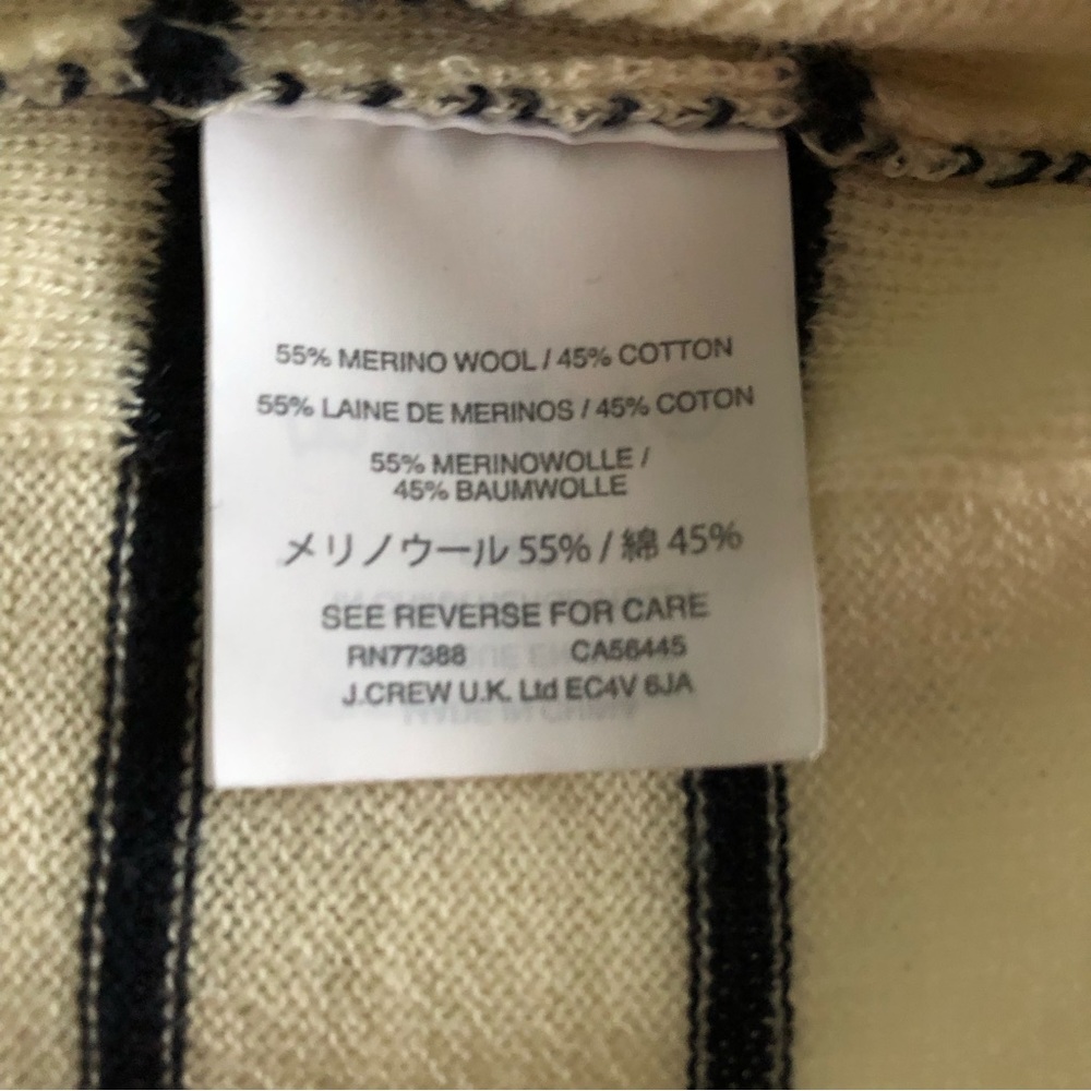 J. Crew striped sweater - Picture 6 of 6